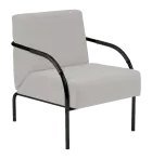 SPA 1 černý lak, koženka AN 052 - koženka šedá